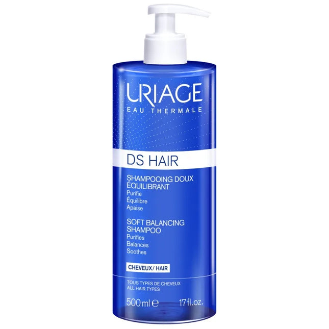 Uriage D.S. Soft Regulating – Shampoo Unisex, 500 ml