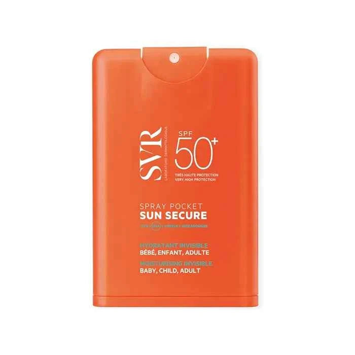 SVR Sun Secure – Spray de Bolsillo Spf50+ Unisex, 20 ml