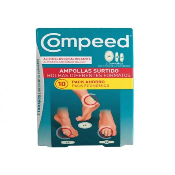 Compeed Blisters Mixed Pack, 10 Units