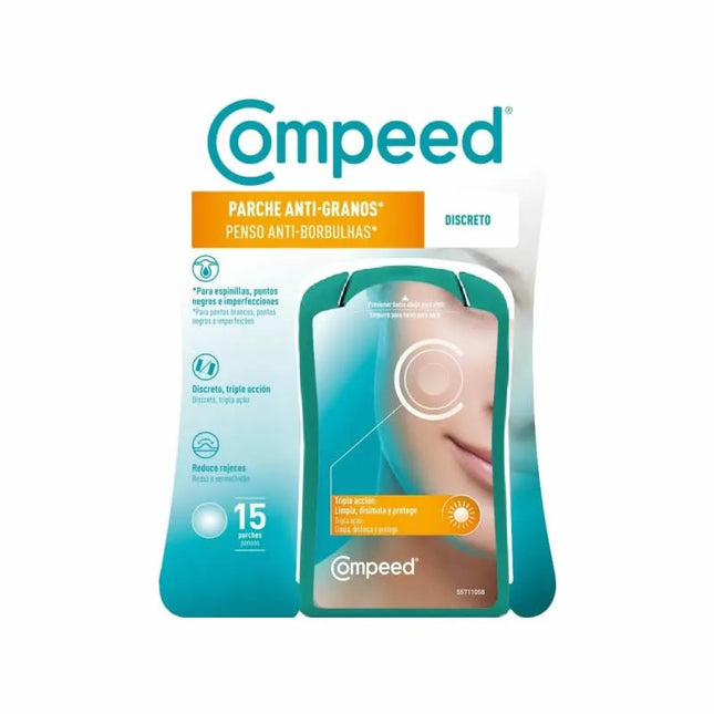 Compeed Discrete Patch Antigrain 15 u Unisex