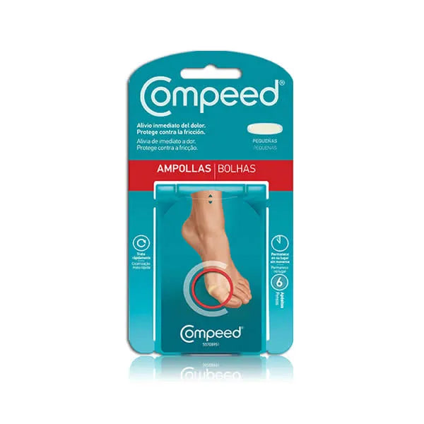 Compeed Blister Small Plasters Unisex, 6 Units