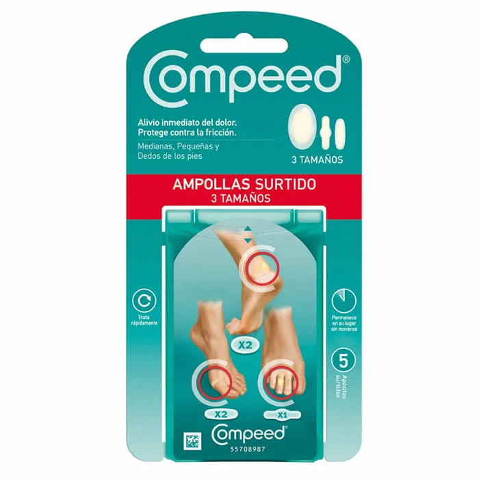 Compeed Blister Mix Plasters Unisex, 5 Units