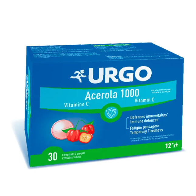 URGO Acerola Vitamin C, 30 tablets