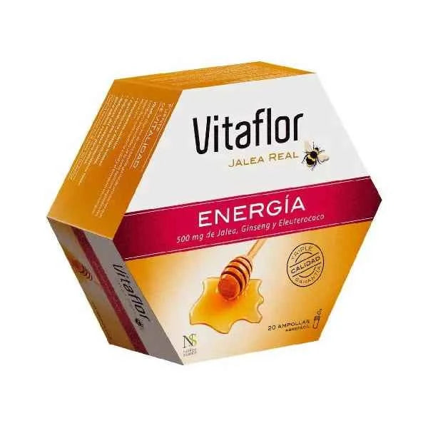 Vitaflor Jalea Real Energía 20viales, 200 ml