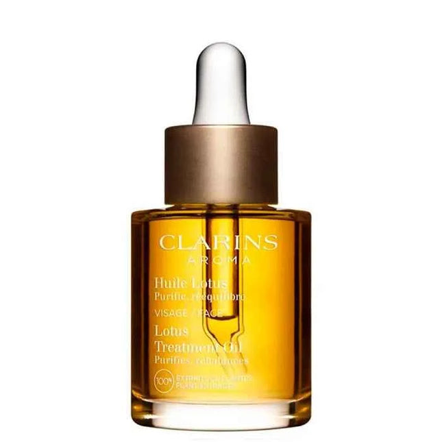 Clarins Lotus Treatment Oil Oily-Combination Skin Unisex, 30 ml