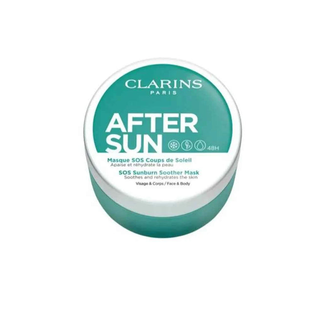 Clarins Sos Sunburn Soother Mask Face And Body Unisex, 100 ml