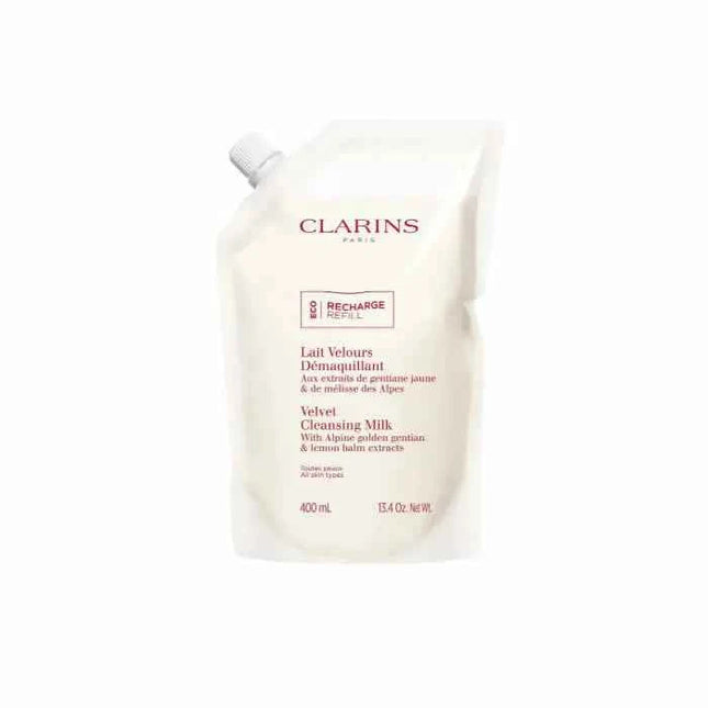 Clarins Velvet Cleansing Milk Unisex, 400 ml Refill