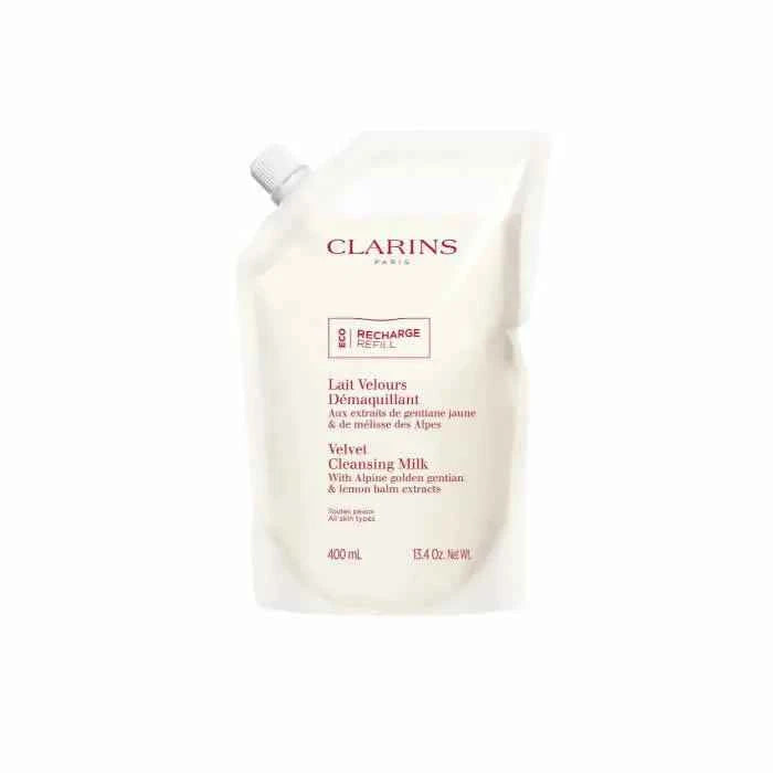 Clarins Velvet Cleansing Milk Unisex, 400 ml Refill