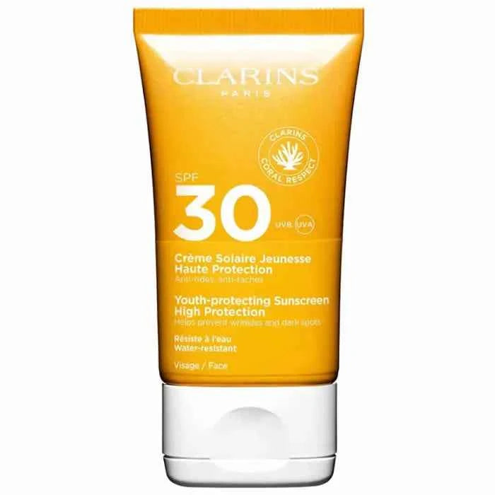 Clarins Youth Protecting Sunscreen High Protection Face Spf30 Unisex, 50 ml