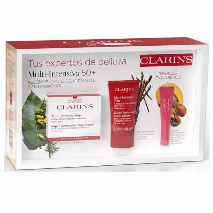 Clarins Super Restorative Day – Cream All Skin Types 50 ml Unisex, Set 3 Pieces