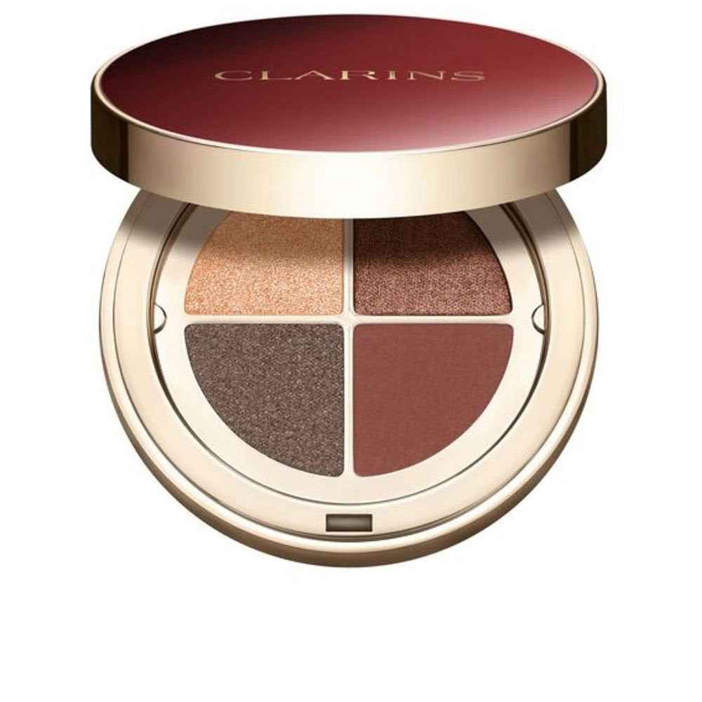 Clarins Ombre 4 Colour – Eyeshadow Palette for Women, 10, Maple Gradation, 4 Shades, 4.2 g