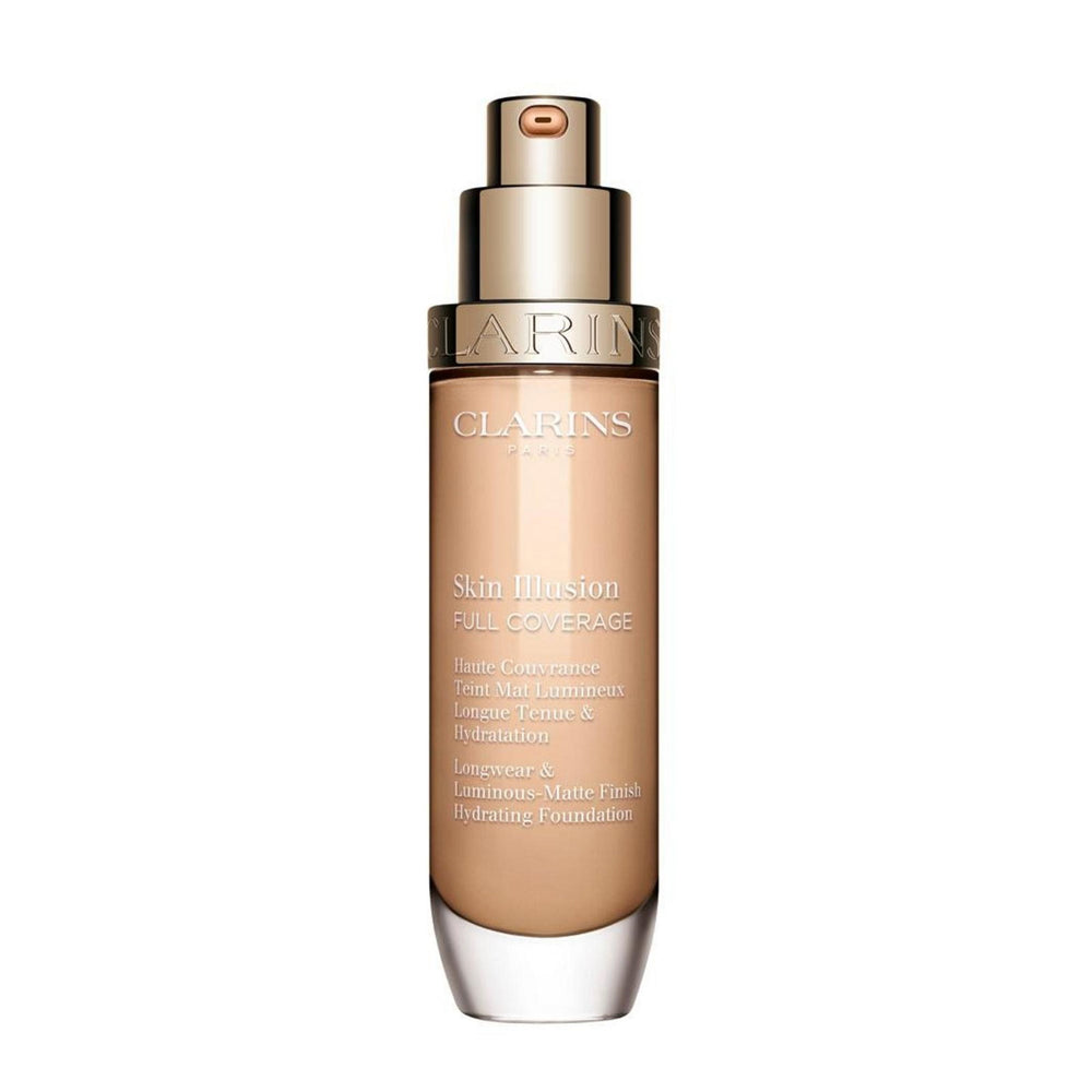 Clarins Skin Illusion Full Coverage – Liquid Foundation for Women, 103N, 30 ml