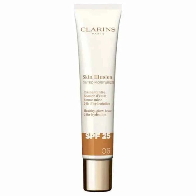 Clarins Skin Illusion Tinted Moisturizer Spf25 06 Unisex, 40 ml