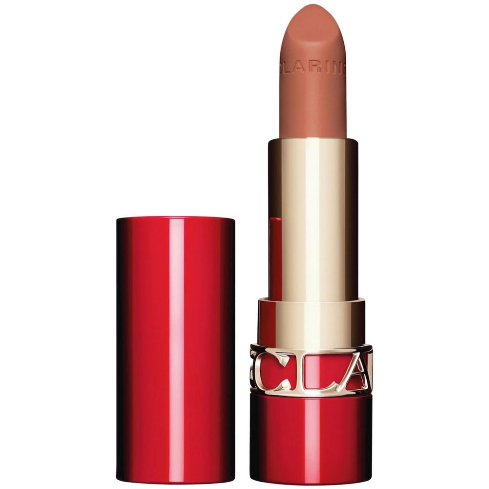 Clarins Joli Rouge Velvet – Cream Lipstick for Women, 783V, Almond Nude, 3.5 g