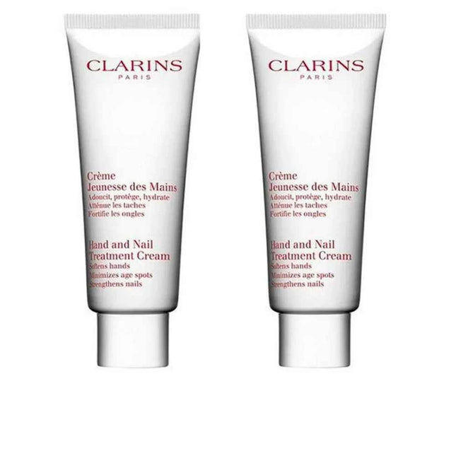 Clarins Crema Juventud De Manos Unisex, 2 X 100 ml