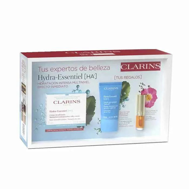 Clarins Hydra-Essentiel Silky – Cream 50 ml Unisex, Set 3 Pieces
