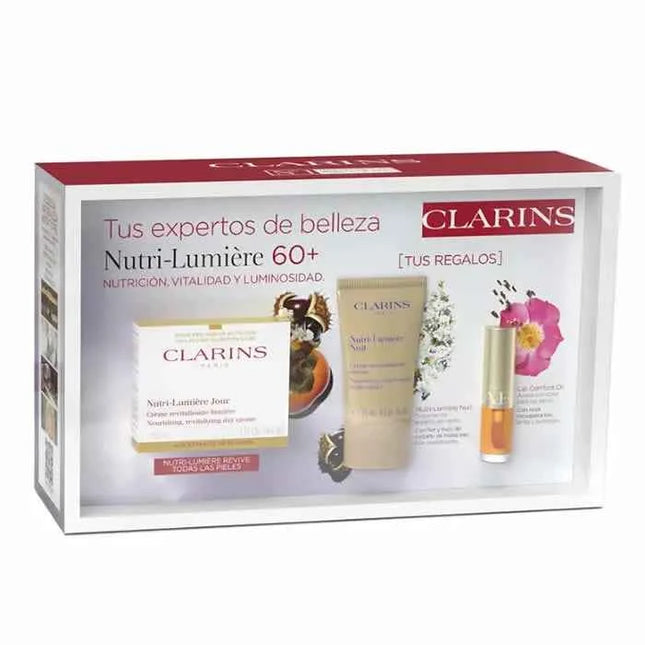 Clarins Nutri-Lumiére Revive 50 ml Unisex, Set 3 Pieces