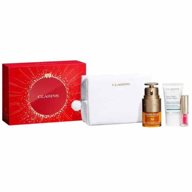 Clarins Double – Serum Eye 20 ml Unisex, Set 4 Pieces