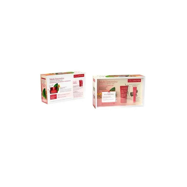 Clarins Set Multi Intensiva Dia Ps 50 ml Noche 15 ml Labios 24 Unisex