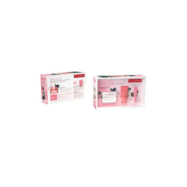 Clarins Set Multi Activa Dia Ps 50 ml Noche 15 ml Labios 21 Unisex