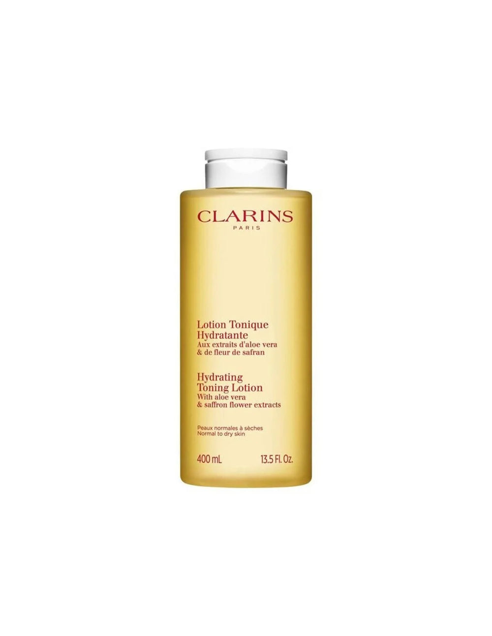 Clarins Loción Tónica Hidratante Para Piel Normal A Seca Unisex, 400 ml