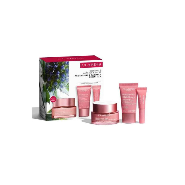 Clarins Multi-Active Crema Todo Tipo De Pieles Estuche 3 Piezas Unisex