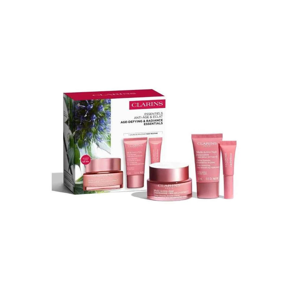 Clarins Multi-Active Crema Todo Tipo De Pieles Estuche 3 Piezas Unisex