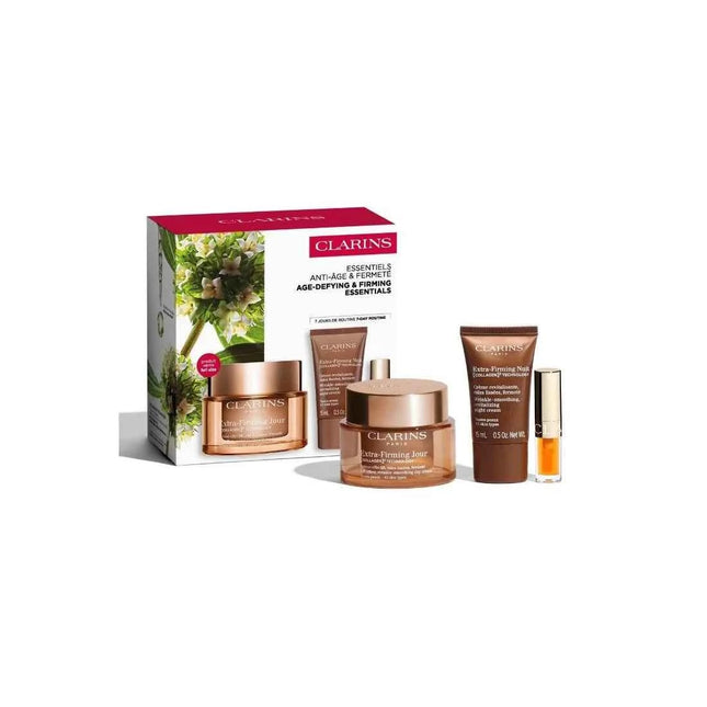 Clarins Crema Todo Tipo De Pieles Extra Firming Estuche 3 Piezas Unisex