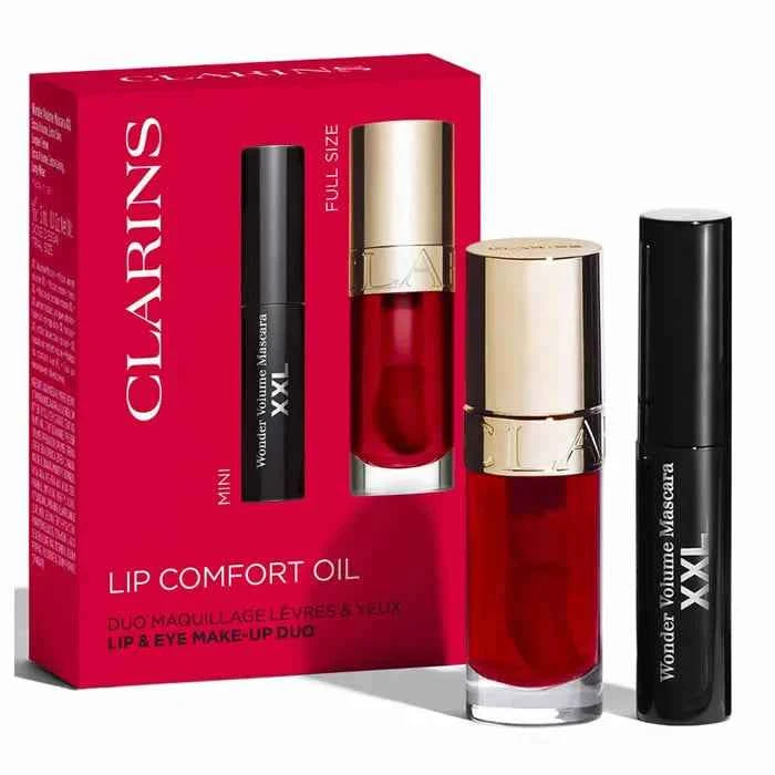Clarins Lip Comfort Oil Unisex, Set 2 Pieces