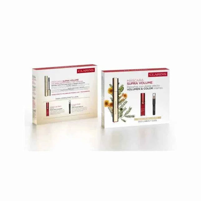 Clarins Supra Volume – Mascara Unisex, Set 3 Pieces