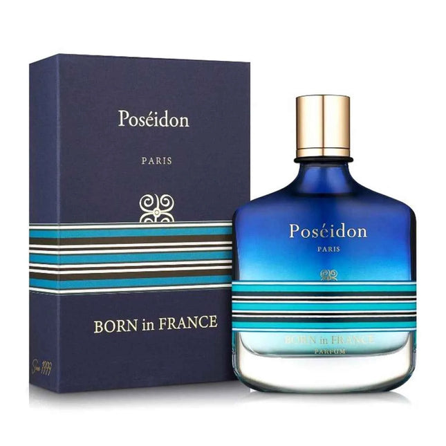 Parisis Parfums Born In France – Eau de Parfum for Men Poseidon, 100 ml