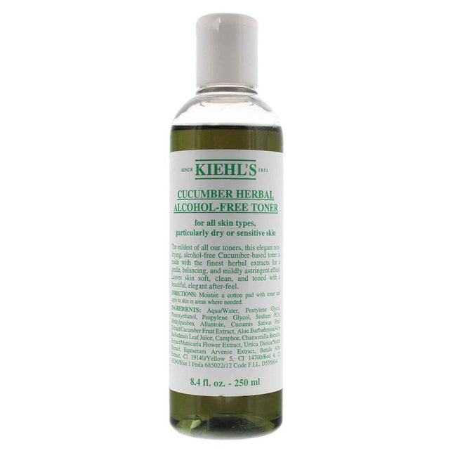 Kiehl`s Kiehl's Cucumber Alcohol-Free Soothes and calms – Tonic Lotion Unisex, Face, 250 ml