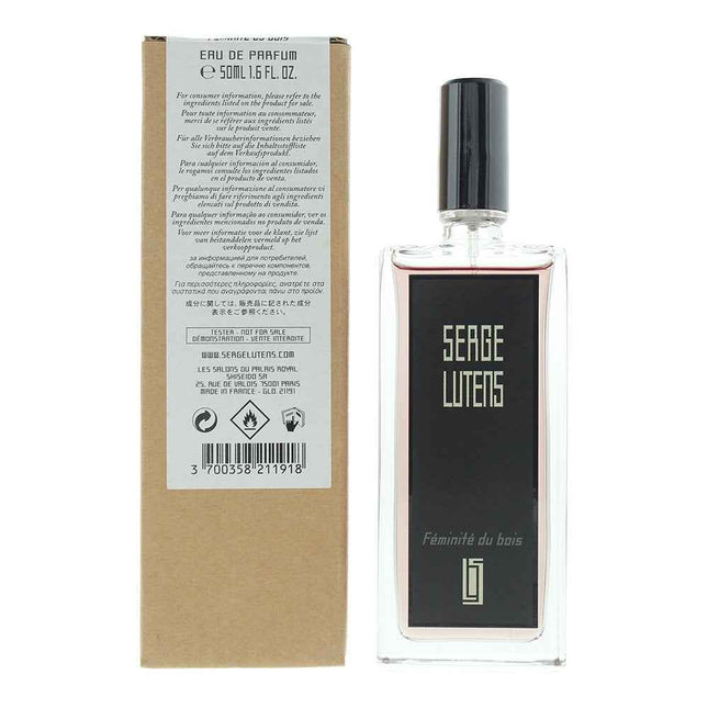 Serge Lutens Feminite Du Bois – Eau de Parfum Unisex, 50 ml Tester