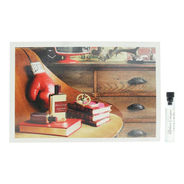 Atelier Cologne Santal Carmin – Eau de Cologne Unisex, 1.7 ml Vial