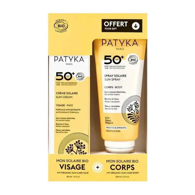Patyka Pack Sun – Cream 50+ 40 ml/Sun Spray 50+ Unisex, 100 ml