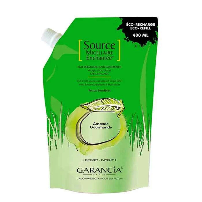 Garancia Source Micellaire Enchanté Almond Eco-Refill Makeup Remover Unisex, 400 ml