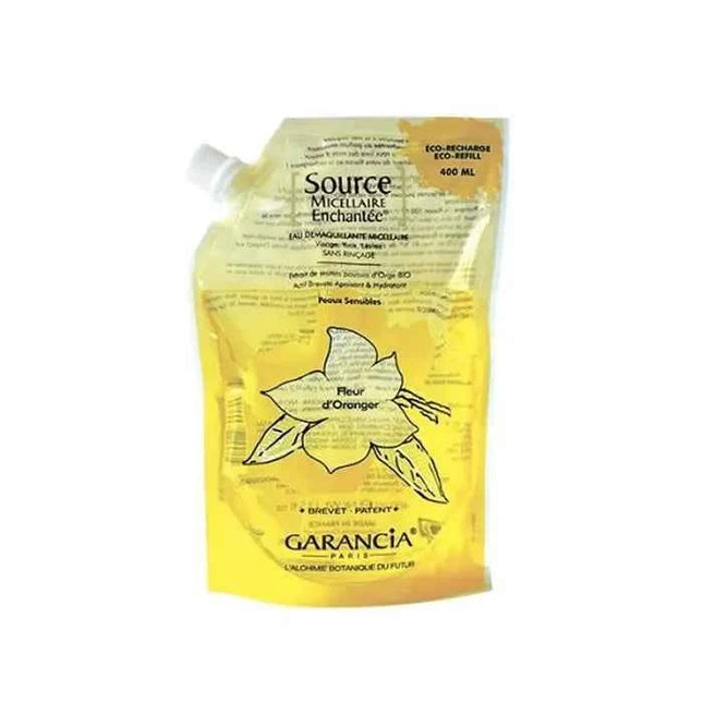 Garancia Source Micellaire Enchanté Orange Blossom Eco-Refill Makeup Remover Unisex, 400 ml