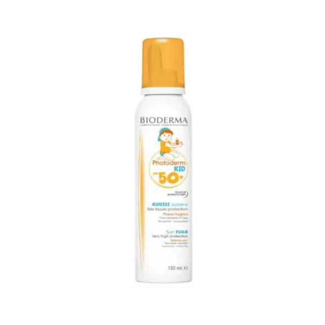 Bioderma Photoderm Kid Spf50 Mousse Delicate Skin Unisex, 150 ml