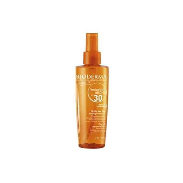 Bioderma Photoderm Bronz Dry Oil – Spray Spf30 Sensitive Skin Unisex, 200 ml