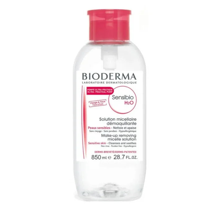 Bioderma Sensibio H2O Make Up Removing Micelle Solution Unisex, 850 ml