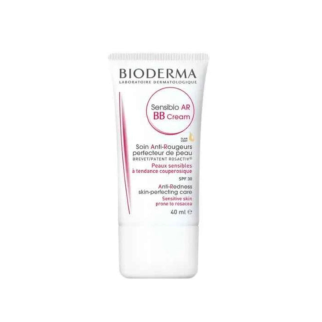 Bioderma Sensibio AR Bb – Cream Anti Redness Skin Perfecting Spf30 Light Unisex, 40 ml