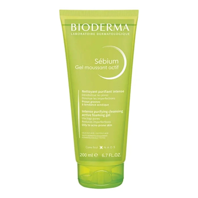 Bioderma Sébium Active Foaming – Gel Unisex, 200 ml