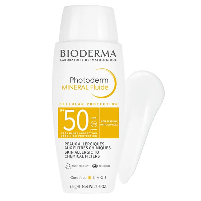 Bioderma Photoderm Mineral Fluid Spf50, 75 g