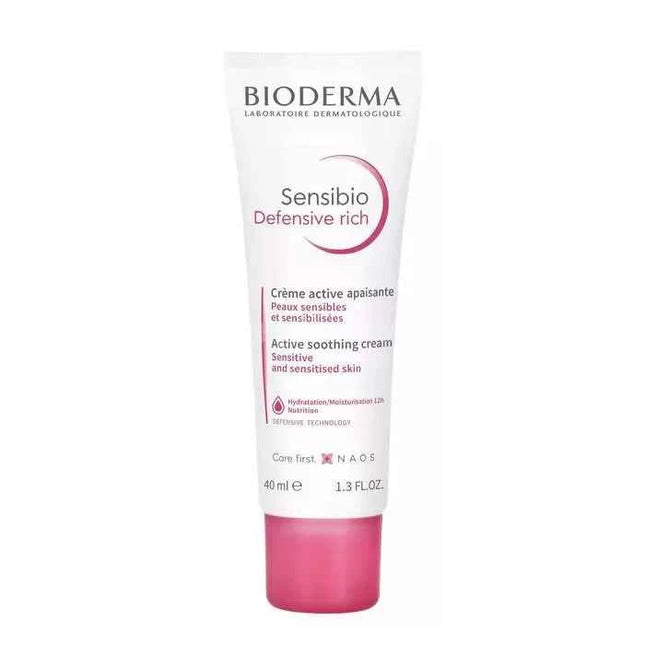 Bioderma Sensibio Defensive Rich Unisex, 40 ml