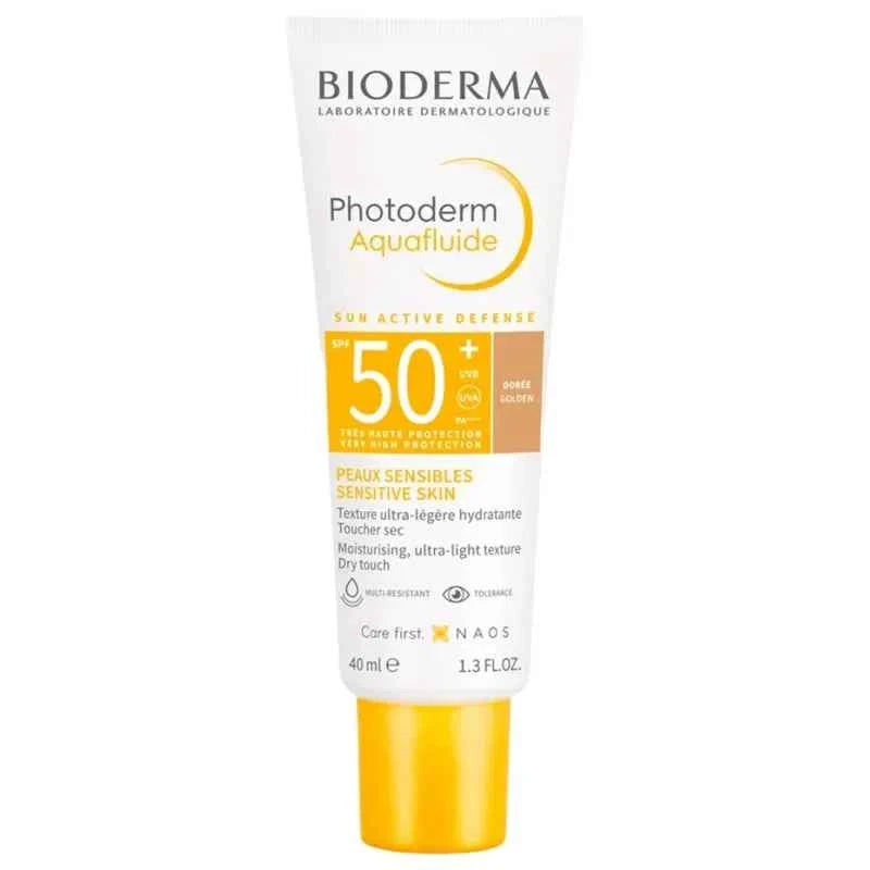 Bioderma Photoderm Aquafluide Golden Spf50+ Unisex, 40 ml