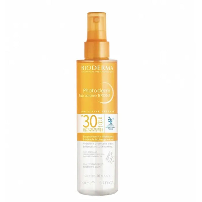 Bioderma Photoderm Eau Solaire Bronz Spf30 Unisex, 200 ml