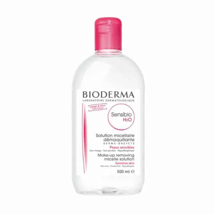 Bioderma Sensibio H2O Make Up Removing Micelle Solution Unisex, 500 ml