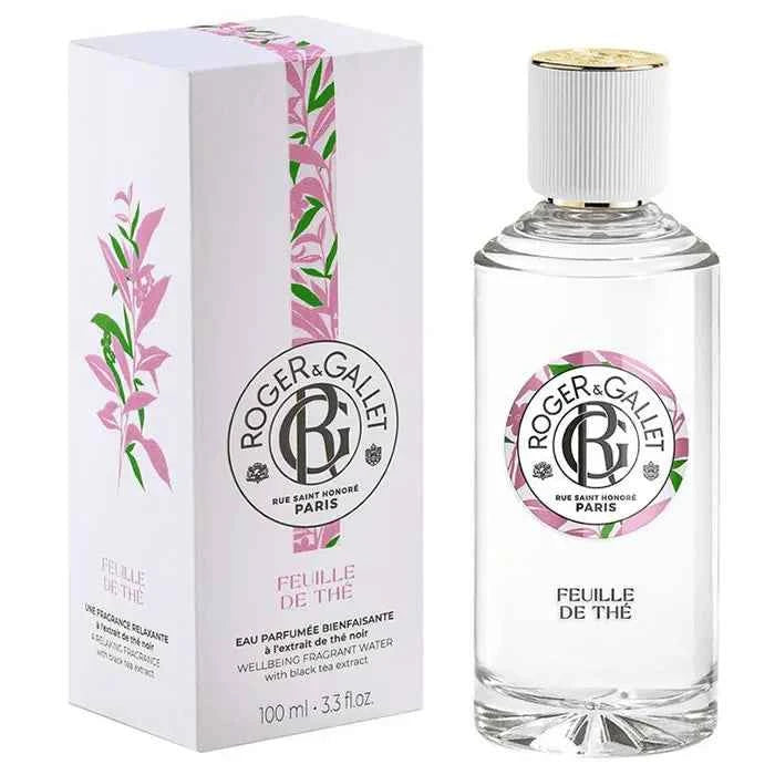 Roger & Gallet Feuille De Thé Eau – Parfumante Bienfaisante Vaporiser for Women, 100 ml