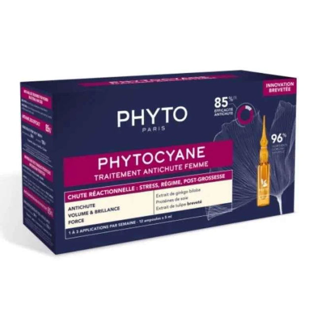 Phyto Paris Phyto Phytocyane Reactive Hair Loss Unisex, 12x5 ml