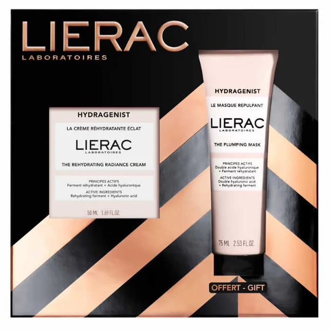 Lierac The Rehydrating Radiance – Cream 50 ml Unisex, Set 2 Pieces
